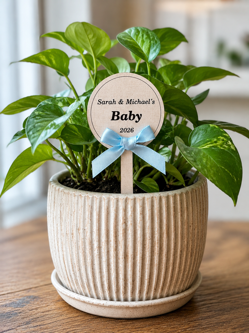 Custom plant stakes for herb garden - Basil, Mint, Rosemary