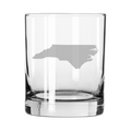 "State of North Carolina" Whiskey Glass